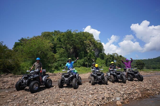 2-3 hrs. ATV Mae Wang Adventure, Feeding, Rafting &Waterfall Tour - From pickup to “on the tracks” in the Mae Wang Valley