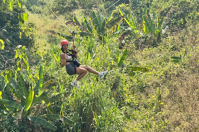 7 Hour Sticky Waterfall and Zipline Adventure - Does the tour include extra adventure add-ons?