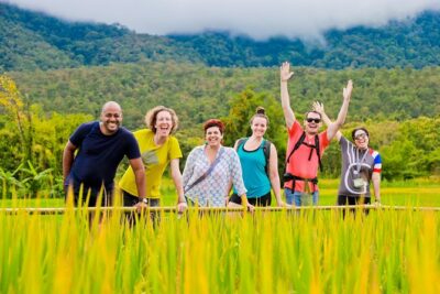 Chiang Mai Active E-bike Countryside Ride - Lamphun Old Walls and the Temple With the Golden Chedi