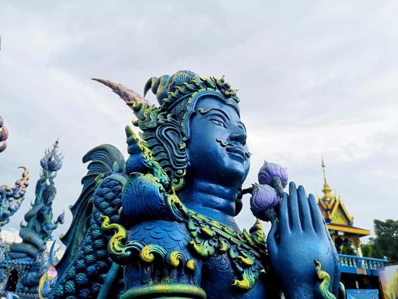 Chiang Mai: Chiang Rai Temples and Long-Neck Karen Village - Wat Rong Khun White Temple: Mirrors, Symbolism, and Surfaces That Glow