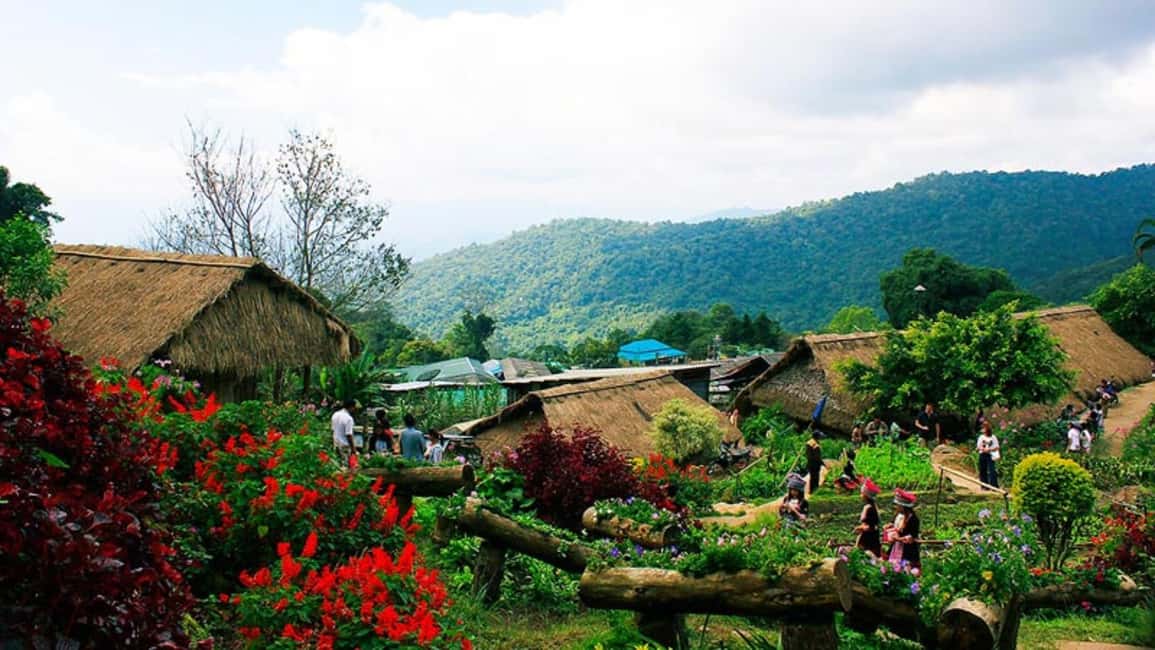 Chiang Mai: Doi Suthep Temple & Hmong Hill Tribe Culture - Mountain-road pickup to Wat Phra That Doi Suthep