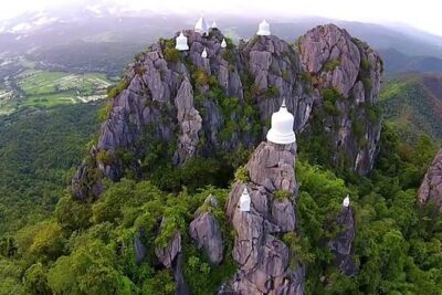 Chiang Mai Exotic Excursion Unseen Miracle of Faith To Pupadang Lampang Temple - Wat Chaloem Phra Kiat: Buddha Footprint Temple on Doi Pu Yak