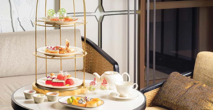Chiang Mai InterContinental Afternoon Tea & Teresa Teng Room - The Dragon Fruit Afternoon Tea set: what you actually eat and why it works