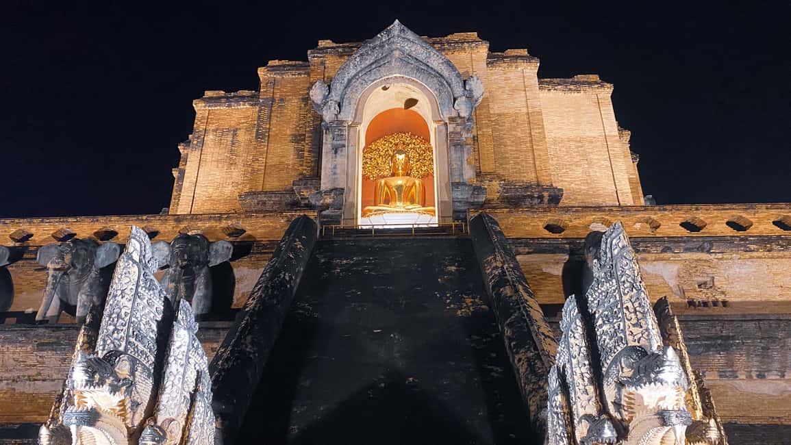 Chiang Mai Old City Twilight Walk Tour: Lanna Majestic Glow - Wat Phra Singh and the golden Wihan Lai Kham