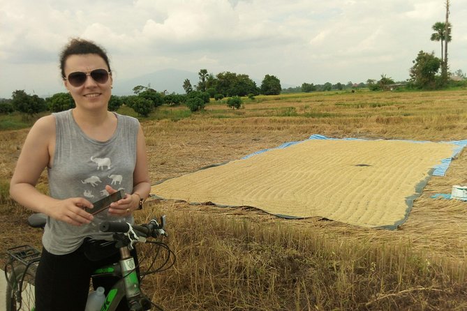 Chiang Mai Paradise Full-Day Cycling Adventure Tour - Temple garlands, farming lessons, and mushroom cultivation