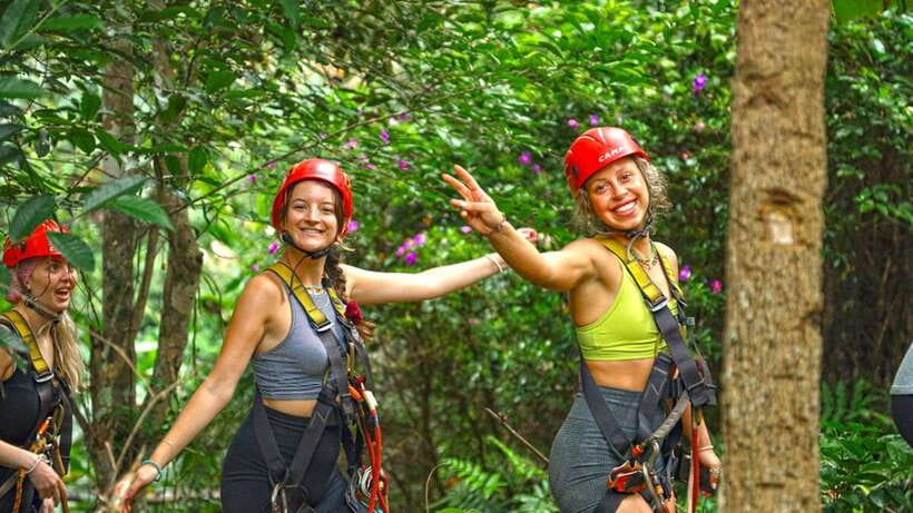 Chiang Mai: Sky Hawk Adventure (without Transfer) - Food break that doesn’t steal your whole day: Thai lunch buffet onsite