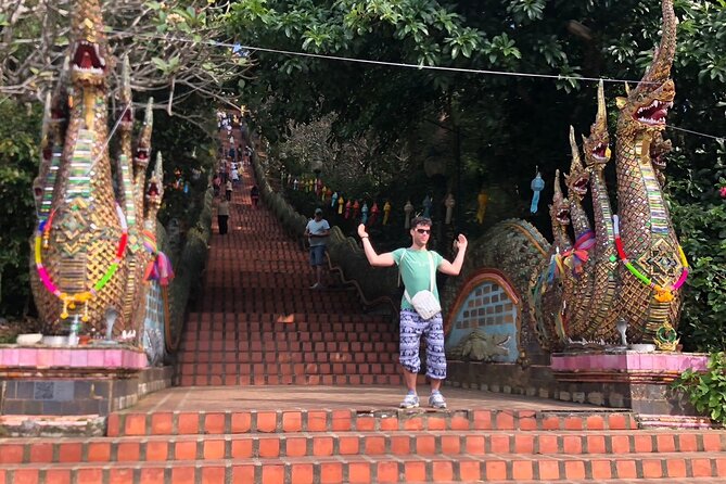 Chiang Mai Sunset Point, Wat Pha Lat, Wat Doi Suthep, Wat Umong - Wat Pha Lat: a quieter hidden-temple feeling in the jungle