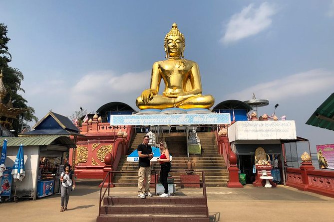 Chiang Rai One Day : White Temple, Golden Triangle, Boat Ride to Laos, Long Neck - Mae Khachan Hot Spring: a quick break that’s more than a stop