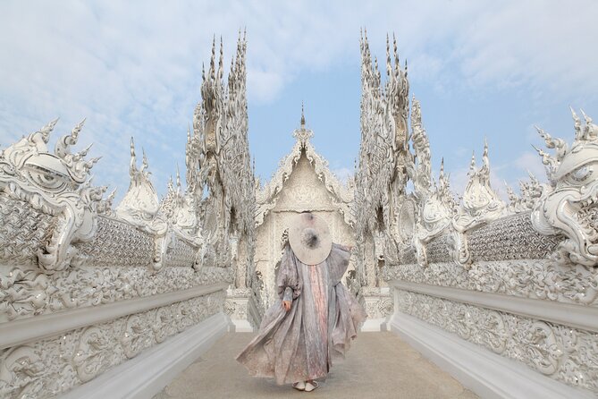 Chiang Rai Wonders: White, Blue & Red Temples and Hot Spring - Wat Saeng Kaew Phothiyan (Temple of Light): fewer crowds, thousands of glass pieces