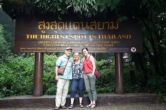 Doi Inthanon National Park Full Day Tour from Chiang Mai - Twin Royal Stupas: memorial pagodas plus a walkable garden feeling