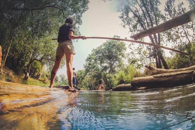 Elephant Sightings , Bamboo Rafting Through The Jungle, Swimming In a Waterfall - Key reasons this combo works