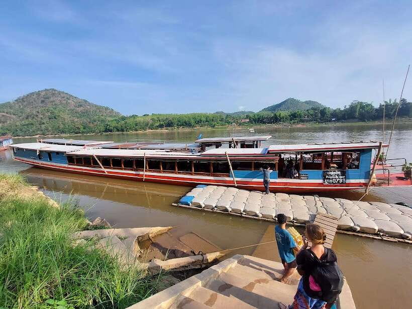 From Chiang Mai: Slow Boat to Luang Prabang 3 days/2 nights - Day 2: Slow boat Huay Xai to Pak Beng for about 11 hours