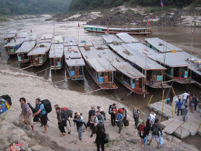 From Chiang Mai: Slow Boat to Luang Prabang 3 days/2 nights - Day 3: Pak Beng to Luang Prabang, arriving around 5 p.m.