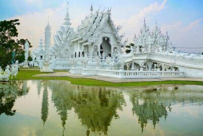 From Chiang Mai: White and Blue Temple & Golden Triangle Day Trip - Wat Rong Khun (White Temple): Art, Symbolism, and Big Photo Time
