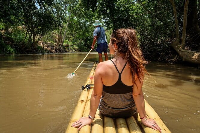 Full Day Elephant Bathing and Bamboo Rafting Tour in Chiang Mai - Taeng River Bamboo Rafting: Smooth Gliding to Whitewater-Feeling Moments
