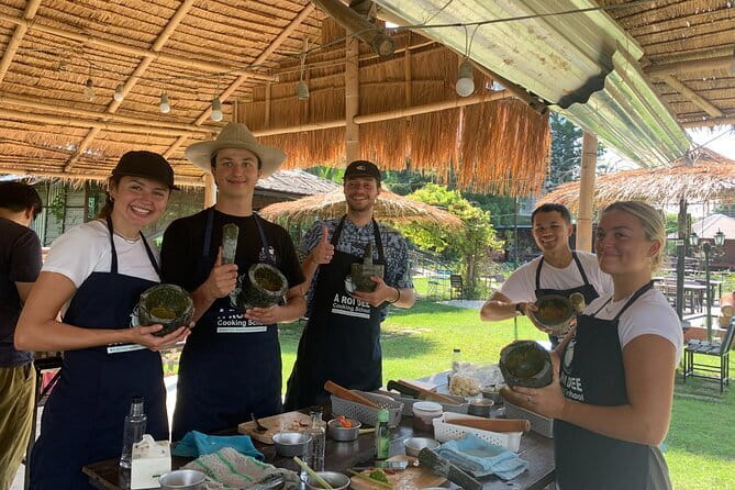 Half Day Chiang Mai Cooking Class and Market Taste Tour - The hands-on cooking class: five dishes in a smart pace