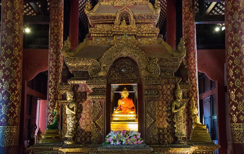 Lanna Heritage Walking Tour: A Journey Through History - Wat Pan Tao and Traditional Lanna Architecture Details
