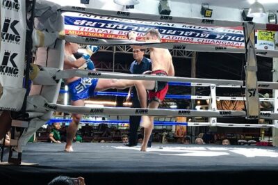 Muay Thai Match Thapae Boxing Stadium Ticket Chiang Mai - 9pm showtime with gates at 8pm: how the night usually flows