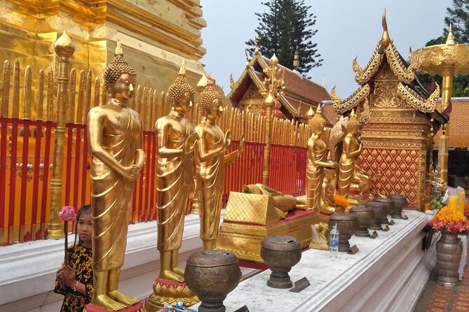 No.1 Chiang Mai: 3-Hour Monk Trail Hike to Wat Doi Suthep & Palad - Wat Phra That Doi Suthep: The Temple Payoff at High Altitude
