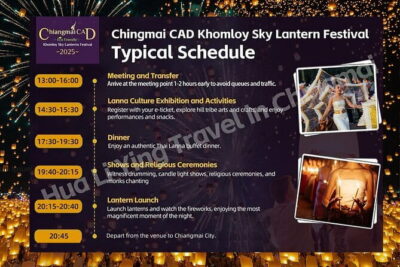 Official Ticket: 2026 Chiang Mai CAD Yi Peng Sky Lantern Festival - Getting there: the meeting point and what “pickup included” really means