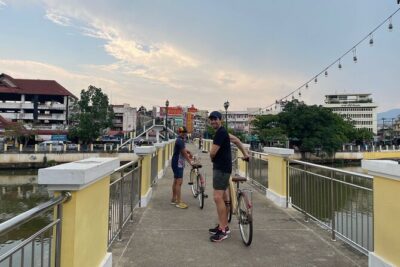 Private Chiang Mai Half-Day Bike Tour - Mae Ping River Pedals: Rubber Trees, Old Roads, and the Iron Bridge Photo Stop