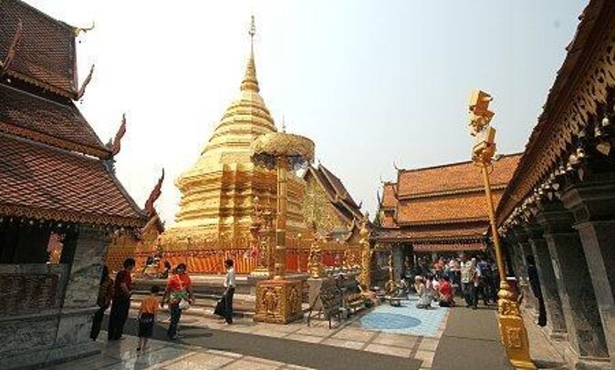 Wat Phra That Doi Suthep & Hmong Village Half Day Tour From Chiang Mai - Key highlights to know before you go