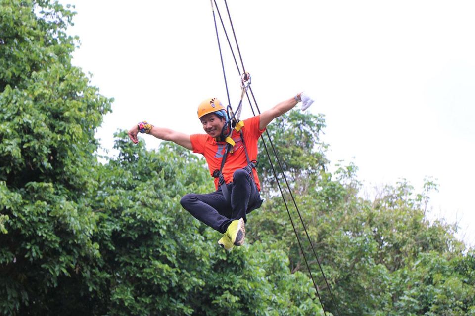 Zipline Experience in Chiang Mai - The 1000m treetop thrill: platforms, ziplines, and those rainforest views