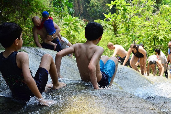 Zipline+Sticky waterfall+Long Neck Village Private Tour - Phoenix Adventure Park Zipline: 24 Platforms and a Safer, More Controlled Setup